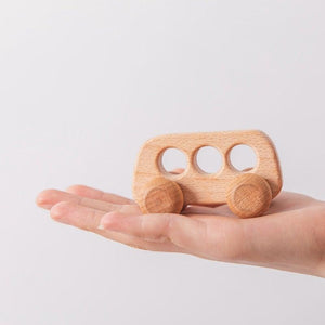 Carro de madeira Montessori - migluglubrasil