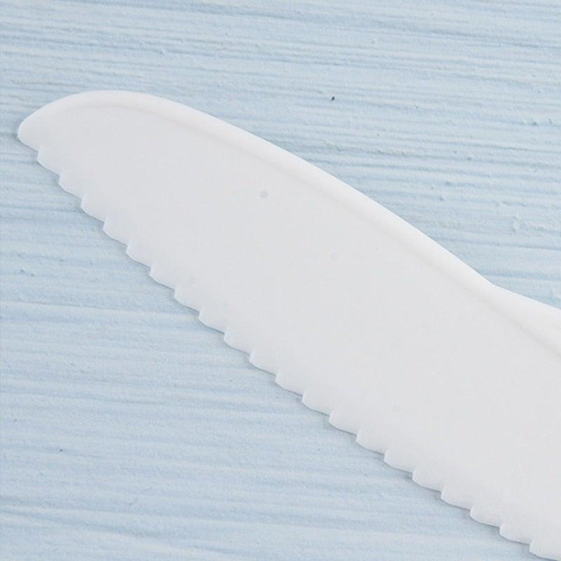 3 peças facas de nylon para crianças crianças faca de nylon